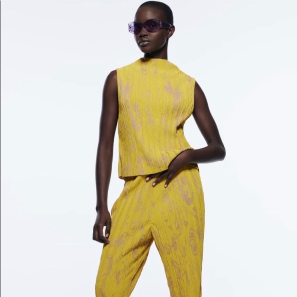 ZARA PLEATED SET
